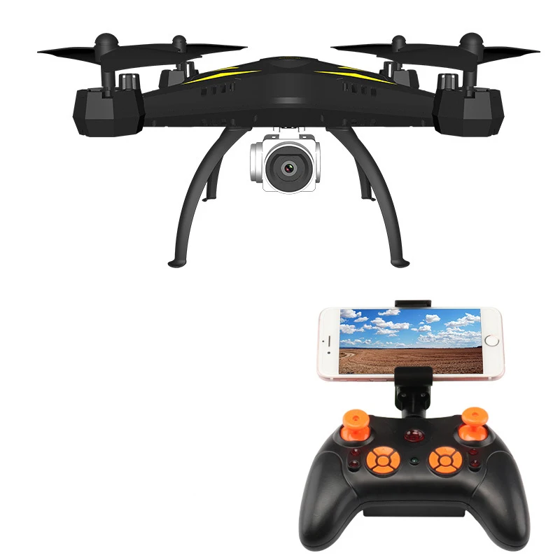 

Large Drone WIFI Remote Control Quadcopter Headless Model HD Wide-angle Camera Voice Control YH-17