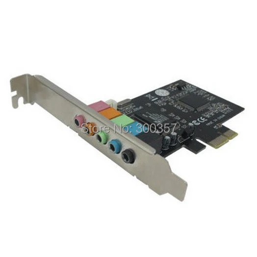 Новая звуковая карта PCI Express E 5 1 каналов CMI8738 с поддержкой win7 win8|pci express|pci express cardexpress