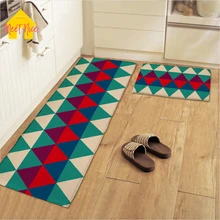 Meet nice лаконичный чистый Печатный дверной напольный пенопластовый коврик Прихожая Гостиная Ванная Кухня анти-скольжение детская комната бархатистый коврик