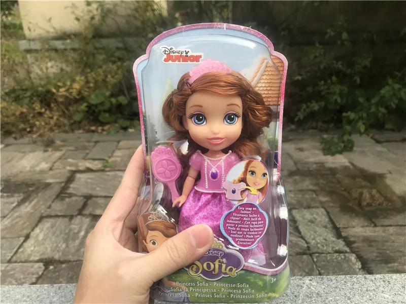 Disney Princess Junior Sofia " /15 см розовый цвет игрушка кукла Фигурка девочка подарок Jakks тихий