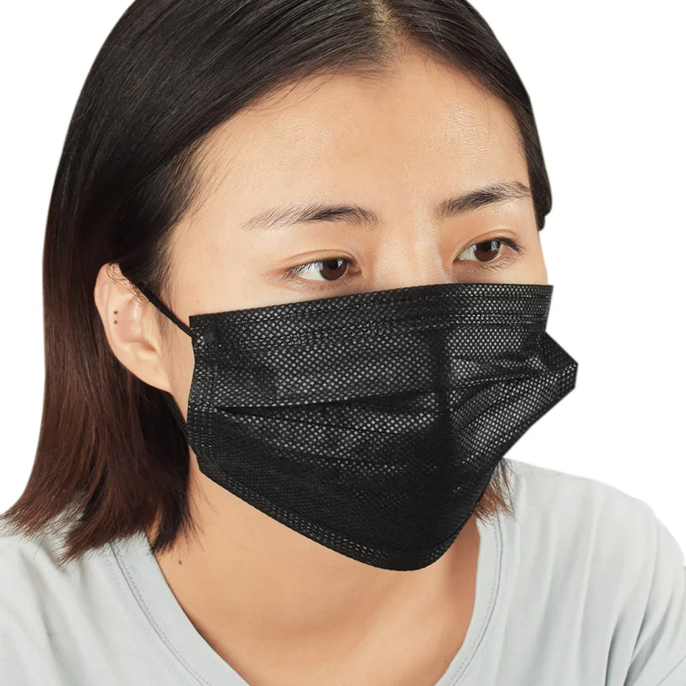 10/20/50 Pcs Disposable Mask Breathable Dust Filter Mouth Face Mask Elastic Ear Loop Mouth Masks