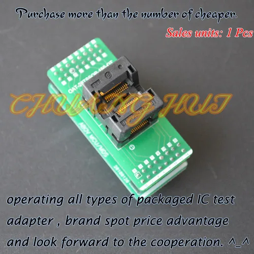 OAT-28TSSOP-150-OT Programmer adapter for ABOV Programmer adapter SSOP28 test socket