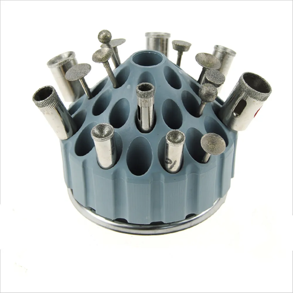 35 holes Aircraft finishing tool arrangement box for carving grinding