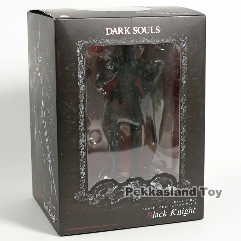 Dark Souls лепить коллекция Vol.3 для мальчиков с мультяшными принтами «Чёрный рыцарь» ПВХ фигурка Коллекционная модель игрушки