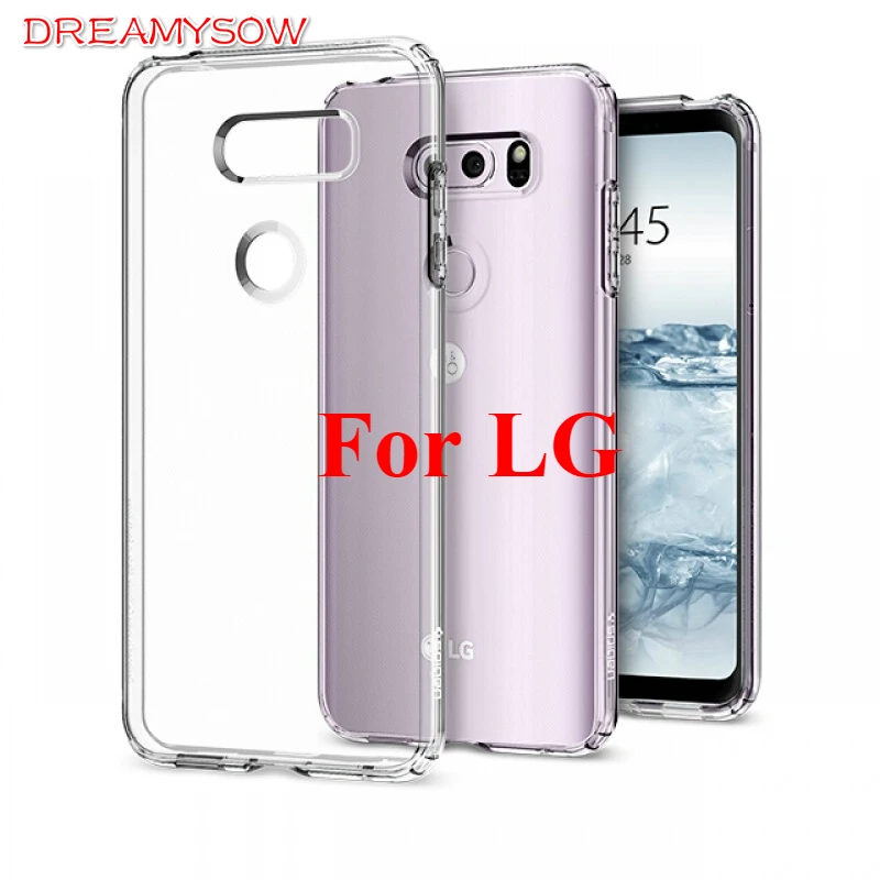 

Ultra Thin Transparent Silicone Case For LG V10 V20 V30 G2 G3 Mini G4 beat G5 G6 G4S X POWER Q8 Q6 U/F820 Soft TPU Back Case