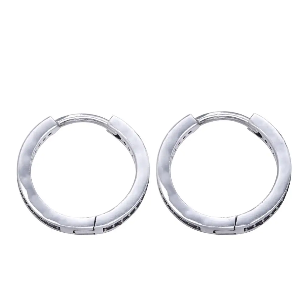 Аякс 925 пробы Серебряные Оригинальные очаровательные серьги простые и элегантные для женщин