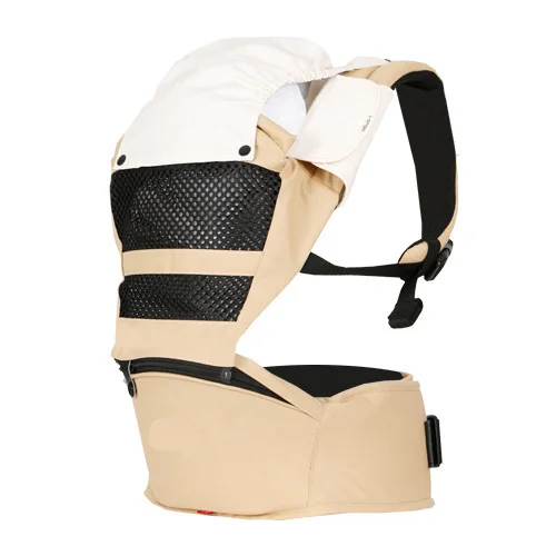 Newborn child infant shoulder breathable grey red removabe carrier