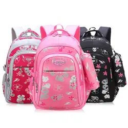 Новые детские школьные рюкзаки для девочек Начальная школа сумка для книг ученическая детские школьные сумки Печать Рюкзак