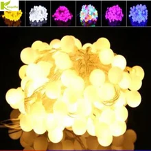 Kingoffer DHL 100 м водонепроницаемый светодиодный светильник на Рождество 220 В для свадебной вечеринки, сада, Xmas, светодиодный шар, праздничная уличная лампа