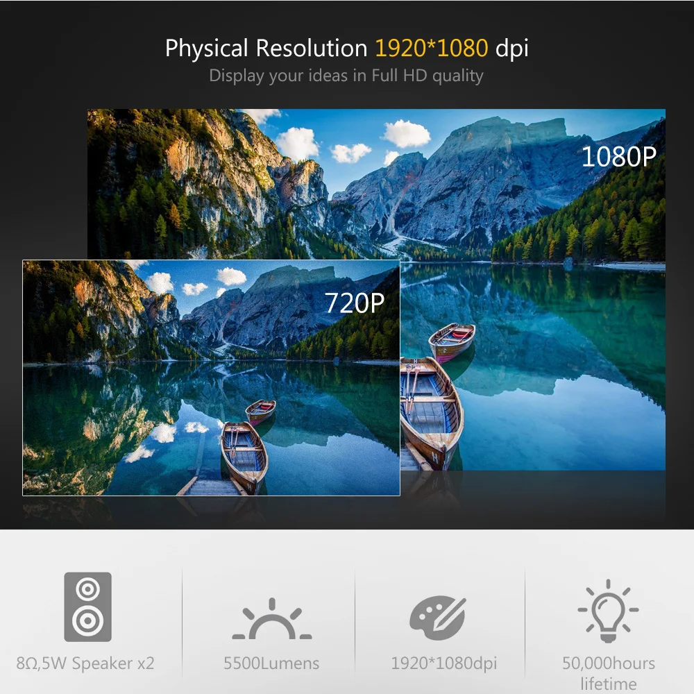 ThundeaL كامل HD العارض F30 الأصلية 1920x1080 5500 التجويف 3D فيديو LED LCD اختياري F30 يصل WiFi الروبوت بلوتوث F30Up متعاطي المخدرات ThundeaL كامل HD العارض F30 الأصلية 1920x1080 5500 التجويف 3D فيديو LED LCD اختياري F30 يصل WiFi الروبوت بلوتوث F30Up متعاطي المخدرات