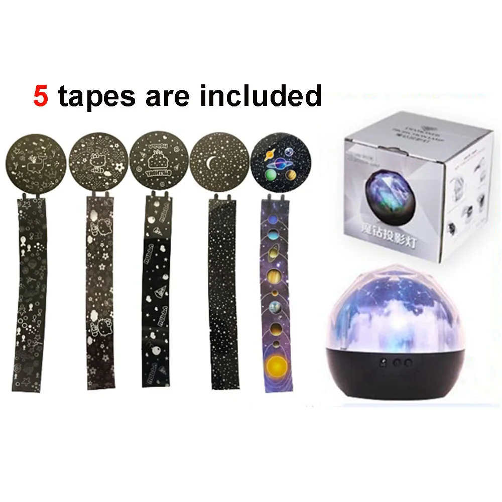  Fantasy Universe LED Magic Projector Lamp Rotate Planet Star Birthday Night Light Christmas Wedding - 32863881660