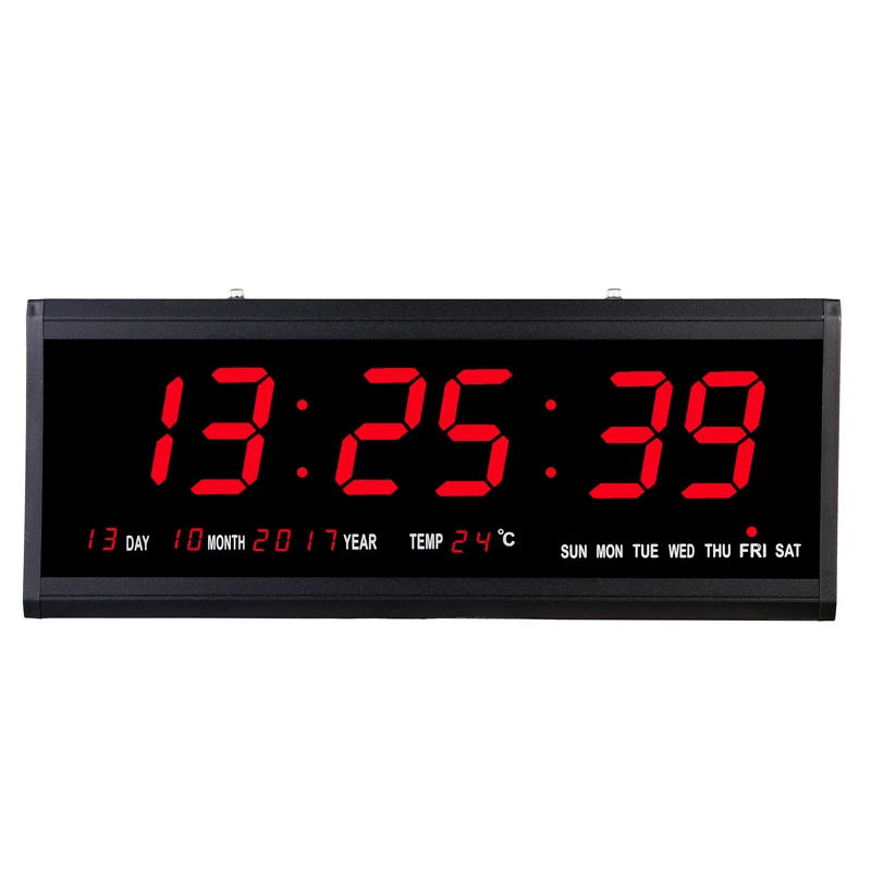 

Big Number Electronic wall clock digital Desk Table LED wall clock modern design horloge murale kitchen wall watch home decor