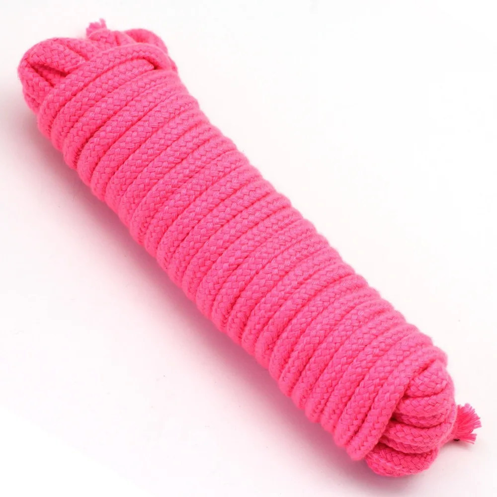 Buy 10 Meter Long Sex Restraint Rope Pink Cotton Sex