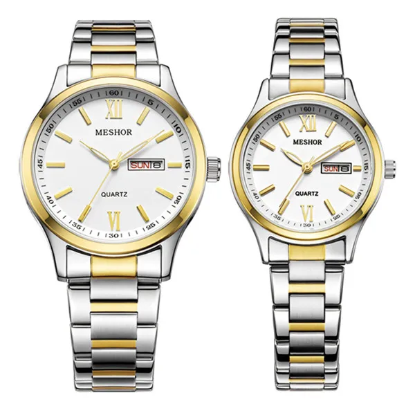 (MESHOR) fashion leisure steel watch with a quartz couples MS.5019M.36.126 / MS.5019L.36.126 (MESHOR) fashion leisure steel watch with a quartz couples MS.5019M.36.126 / MS.5019L.36.126