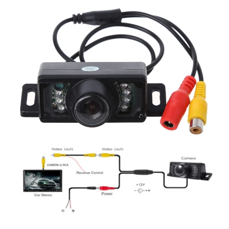 

LED Wide Viewing Angle Car Rearview Reversing Backup Camera with Night Vision