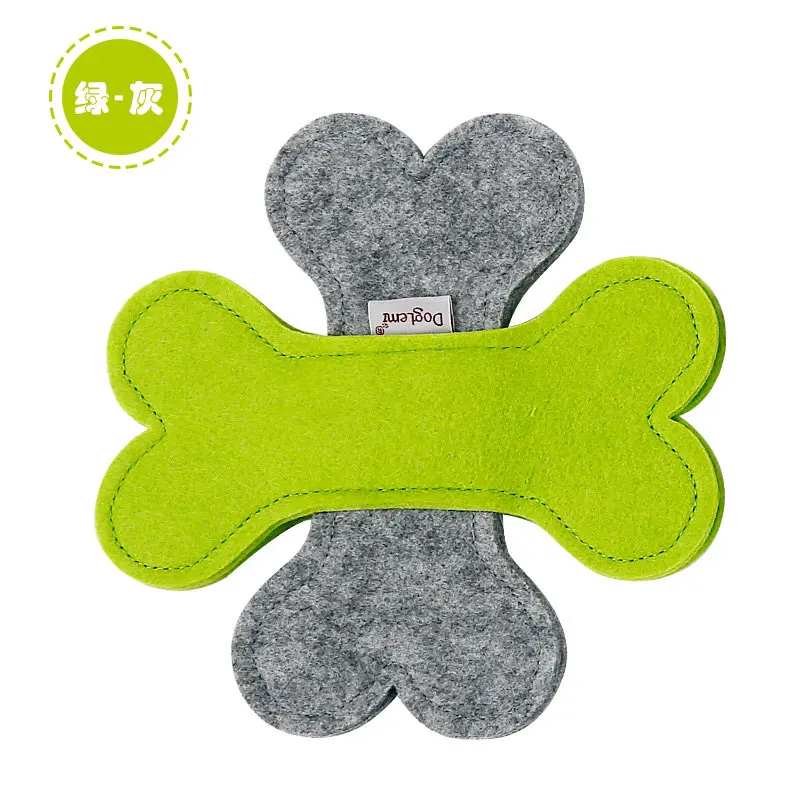 Doglemi игрушки для собак, мягкие летающие игрушки для домашних животных - Цвет: Green and Grey