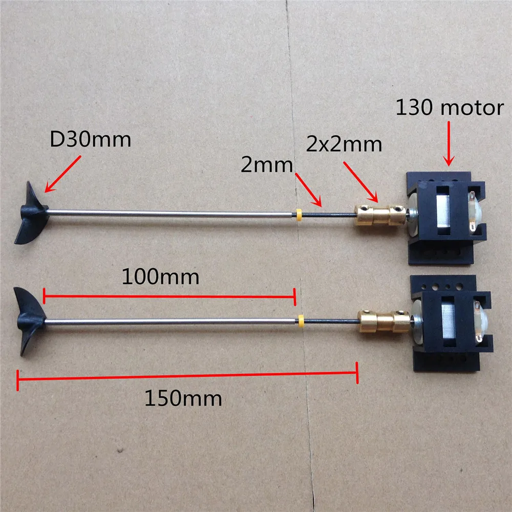 Комплект с двойным Мотором для радиоуправляемой лодки 130 мотор+ моторное сиденье+ медная муфта+ 15 см вал+ комплект пропеллеров для DIY модели кораблей