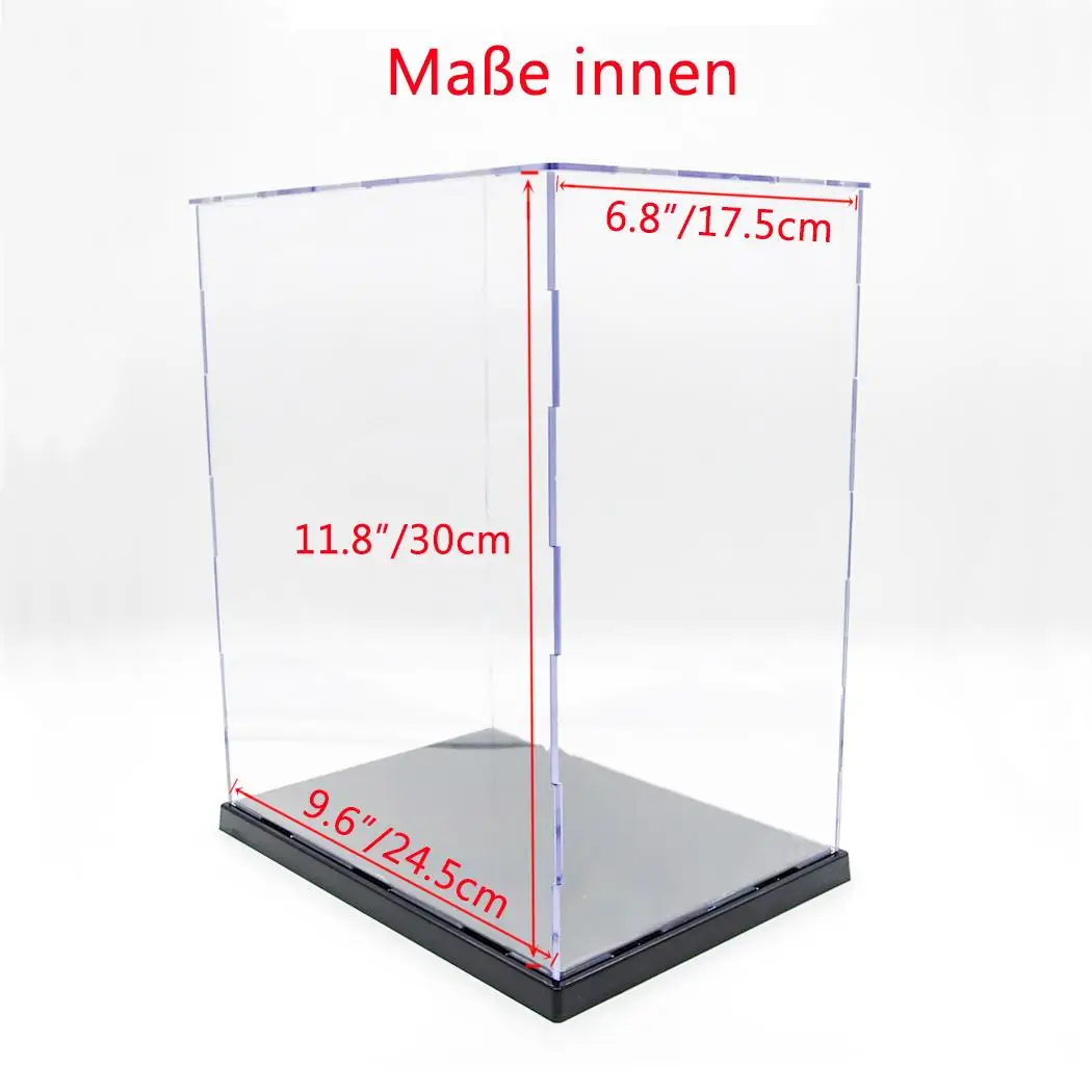Odoria DE Acrylic Plastic Display Case Box 30cm H 11.8&quot Self-Assembly Dustproof Protection | Игрушки и хобби