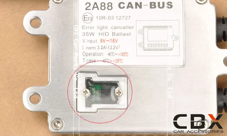 35W 12V AC HYLUXTEK CAN-BUS 2A88 HID XENON BALLAST 4