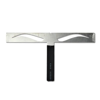

New arrival Accurate Permanent Makeup Eyebrow Shaping ruler Eyebrow Measurement Ruler Sticker For microblading Stencil