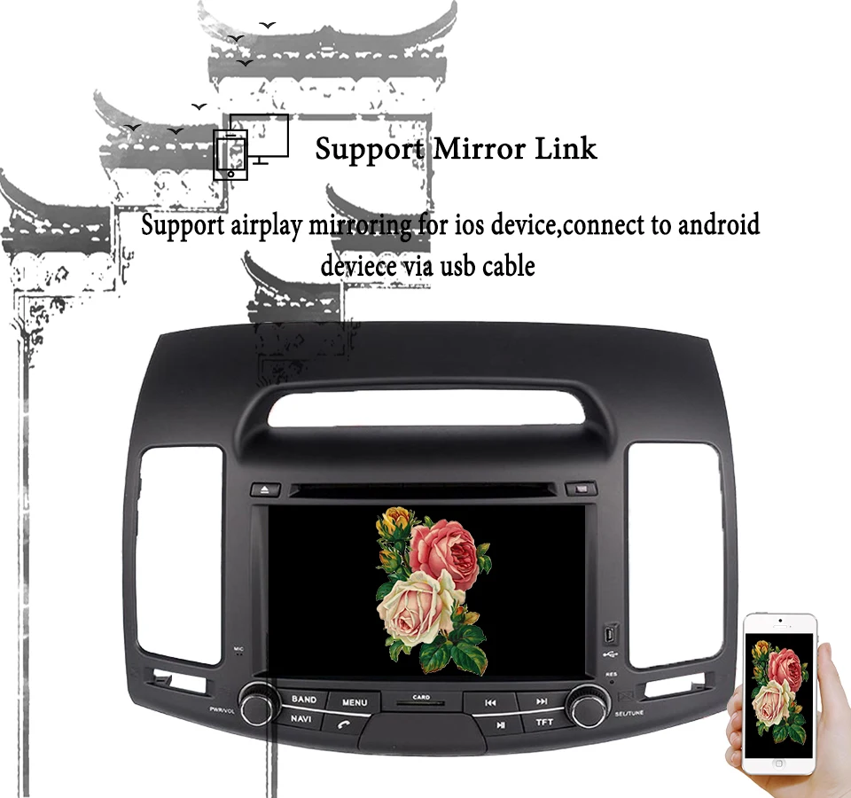 Flash Deal Autoradio 1024*600 Android 9.0 4GB ram+64GB rom car dvd player for hyundai elantra 2007-2011 multimedia radio gps tape recorder 9 Flash Deal Autoradio 1024*600 Android 9.0 4GB ram+64GB rom car dvd player for hyundai elantra 2007-2011 multimedia radio gps tape recorder 9