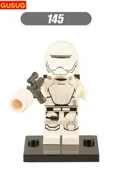 Gusug 400 шт. XH145 The Force Awakens белый шторм солдат Клон Trooper Хан Соло строительные блоки Детский подарок игрушки