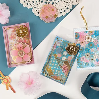 

45pcs/set Lipstick Perfume Stickers Bronzing Series PET boxed Stickers Japanese Retro Diary DIY Decorative Stickers Stationery