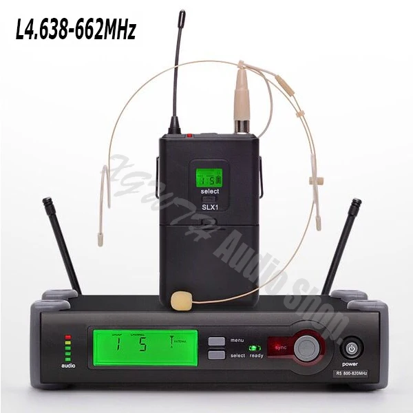 SLX SLX24 BETA58A UHF беспроводной микрофон Система BETA 58 беспроводной супер кардиоидный динамический ручной караоке микрофон для караоке DJ - Цвет: L4  Headset Mic