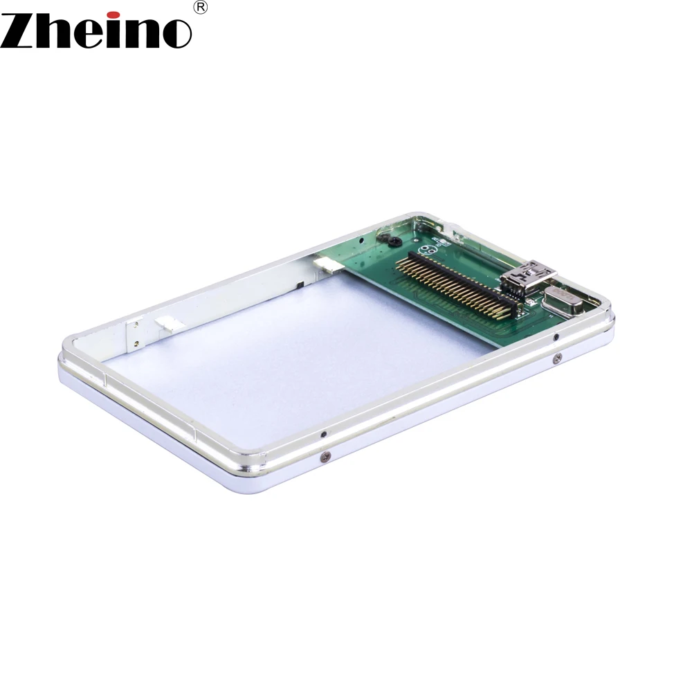 Zheino 1,8 дюймов USB2.0 для pata Мобильный HDD box HDD/SSD Внешний корпус чехол для 1,8 дюймов 50PIN CF IDE PATA жесткий диск