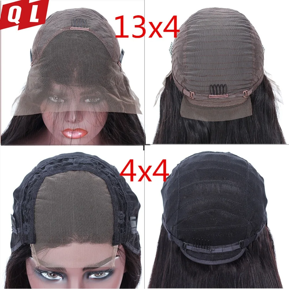 QLOVE HAIR Brazilian Straight Human Hair Wigs Lace Front Human Hair Wigs Natural Color Women Remy Lace Front Wig With Baby Hair (4)