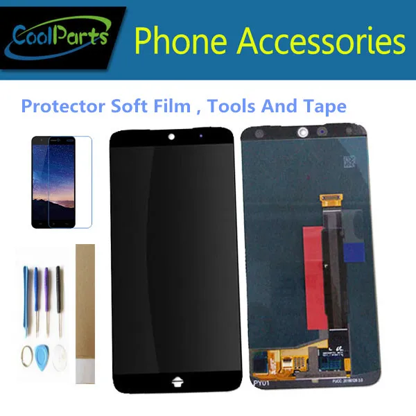 

Original For Meizu 15 M881q LCD Display Screen And Touch Digitizer Assembly Black White Color With Kit