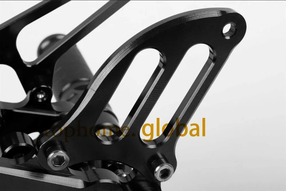 Мотоцикла Запчасти ЧПУ Rearsets подножки задний Набор для Ducati panigale 1199 s черный