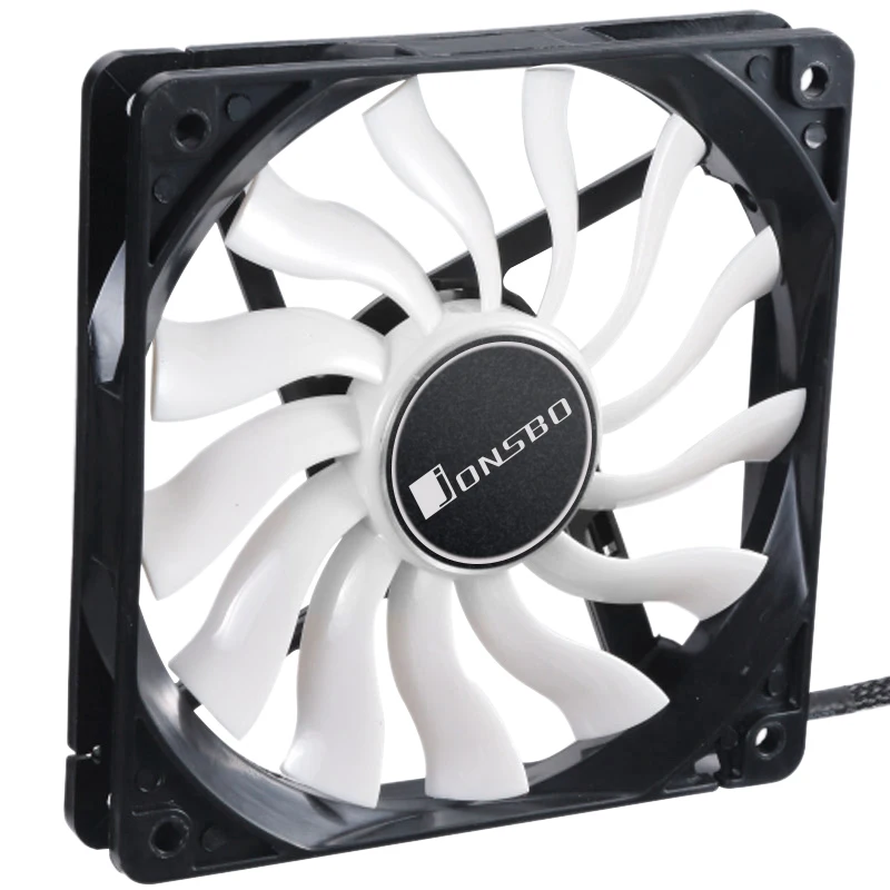 Jonsbo 12020 Cpu вентилятор Pc чехол Вентилятор Кулер 12 см ультра тонкий охлаждающий для