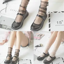 Летние женские ультратонкие прозрачные носки блестящие хрустальные шелковые кружевные блестящие эластичные короткие носки