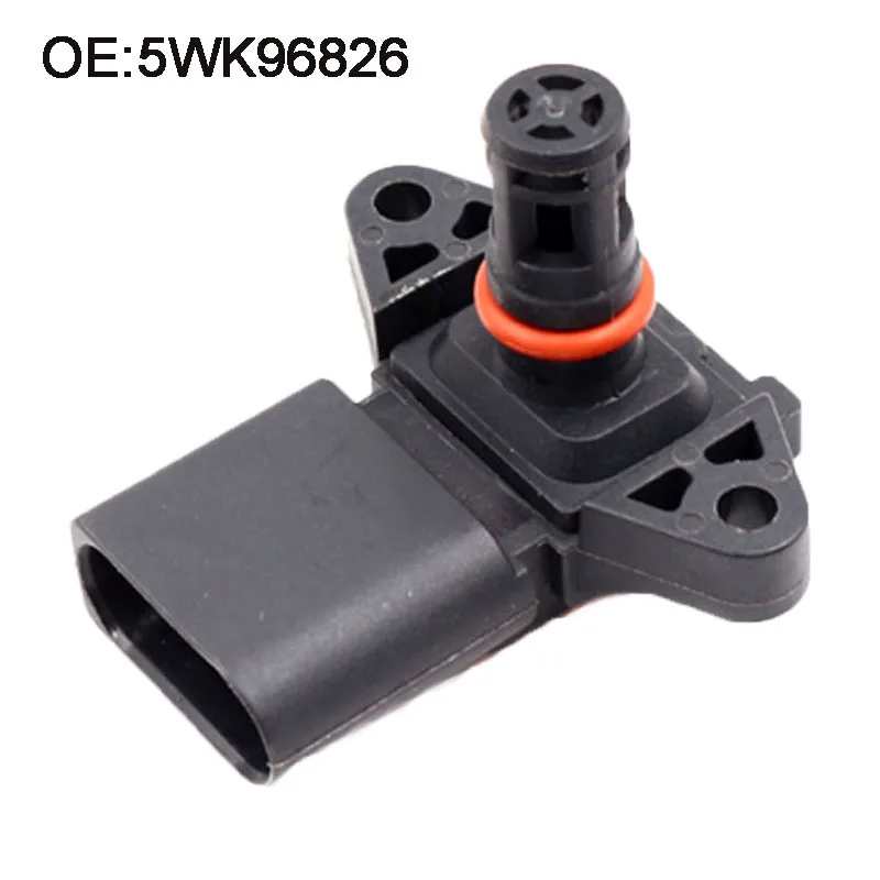 

Intake Air Pressure Sensor For Audi Seat Skoda V W 5WK96826 03D906051 03D906051A PW811648 5WK96932 Map Sensor