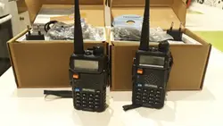 Baofeng Портативный uv 5r УФ иди и болтай walkie talkie “иди и dual band 136-174 МГц 400-520 МГц 5 Вт портативное Любительское радио