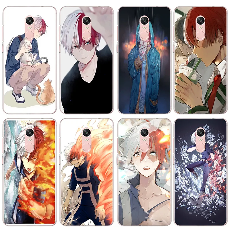 

Cases for Xiaomi Mi Redmi Note 3 3S 4 4X 4A 5 5S 5A 6 6X 6A 8 A1 Pro Plus Max 2 Bags Todoroki Shoto My Hero Academia