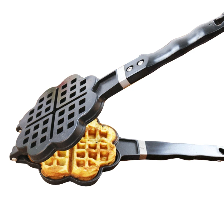 

Heart-shaped Waffle Mold Baking Machine Gas Type Wafle Maker Cake Pan Baking Tray Tool