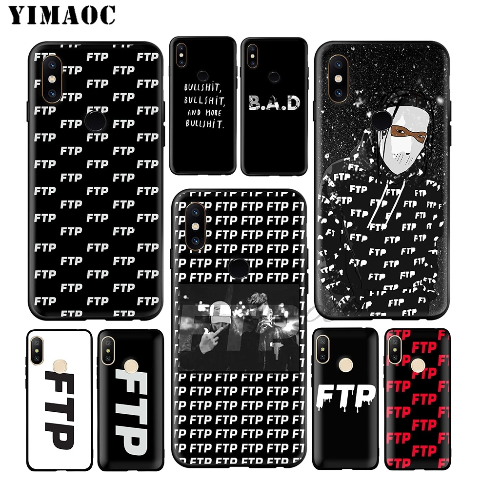 YIMAOC FTP CHILL Cool Logo Soft Case for Xiaomi Redmi Note 7 6 6A 5 4 4X 4A 5A S2 7A GO K20 Plus Pro |