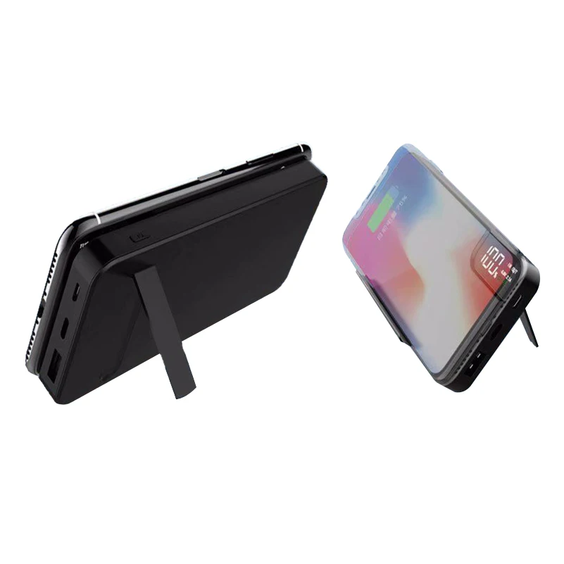 Portable Power Bank 10000mAh External Battery Qi Wireless Charger Poverbank Digital Display Powerbank For iPhone Xiaomi Samsung Portable Power Bank 10000mAh External Battery Qi Wireless Charger Poverbank Digital Display Powerbank For iPhone Xiaomi Samsung