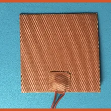 24 В 300 Вт из каучука силиконовый riscaldatore кровать 300 мм x 300 мм для stampante 3d con termistore 3 м nastro силиконовый коврик с подогревом