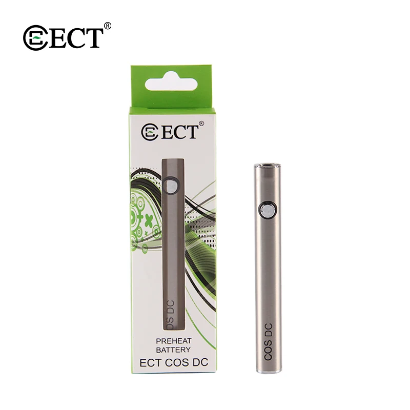 ECT COS 450mah VV разогревающая батарея для 510 Thread Vape электронная сигарета моды usb Зарядка батарея предварительного нагрева коробка мод