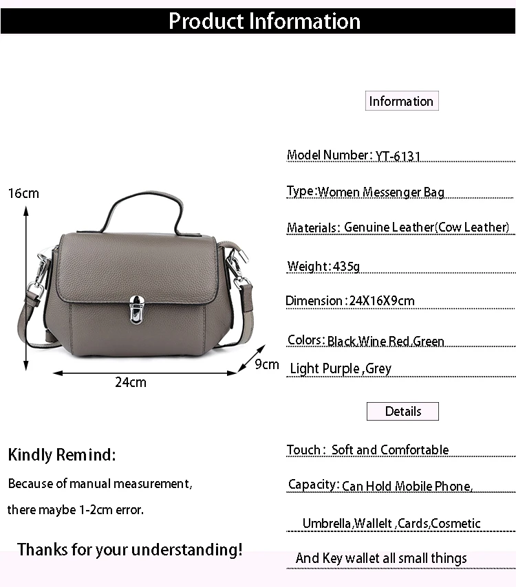 -Messenger Bag