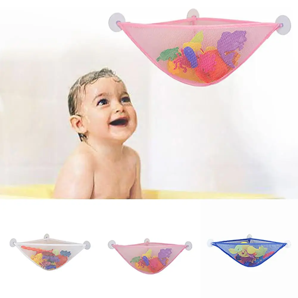 1pc Bathroom Baby Kid Toy Mesh Storage Bag Organizer Shower Toy Holder