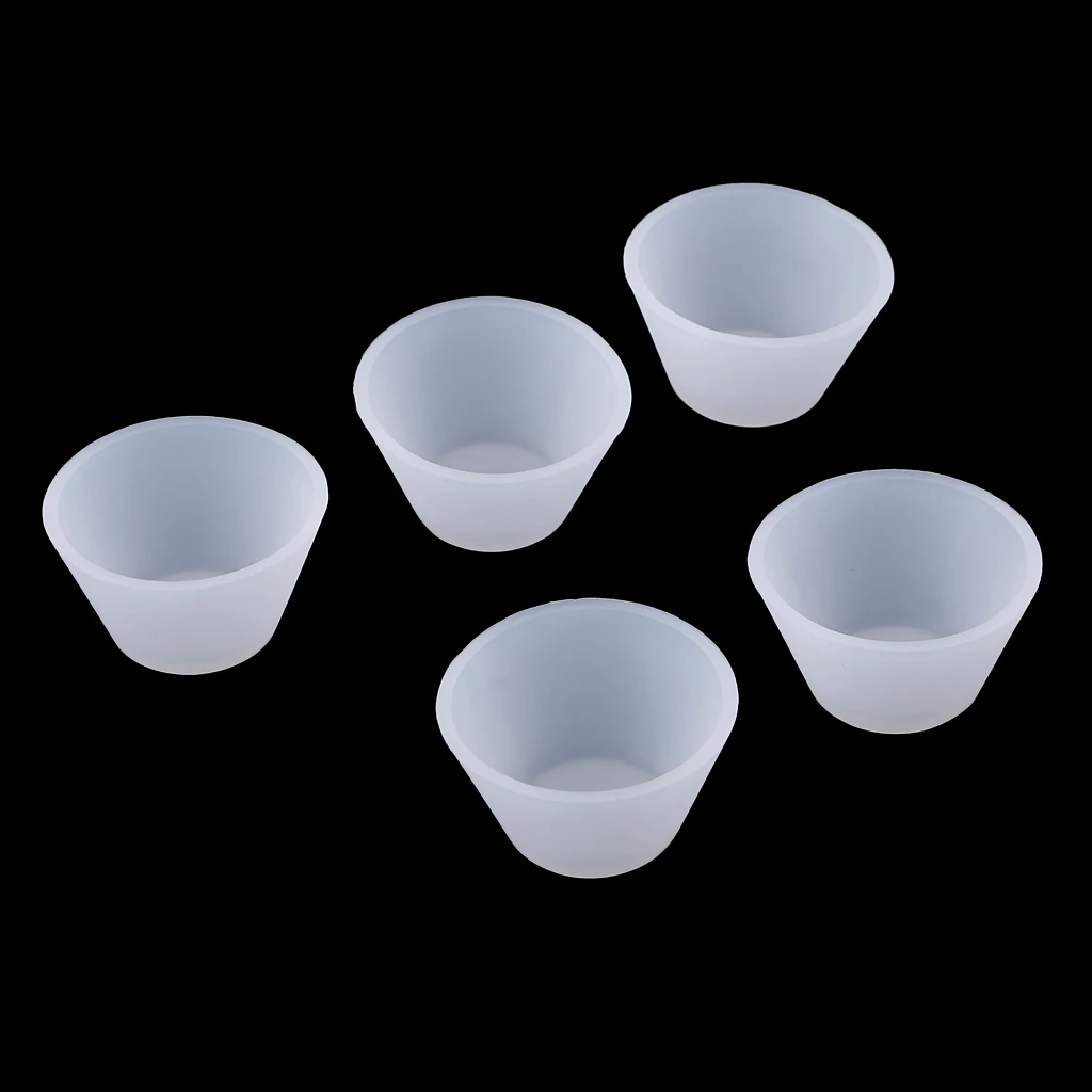 Силиконовые чашки многоразовые эпоксидные смолы смешивания Dstribution чашки DIY эпоксидный клей инструмент DIY ремесло поставки