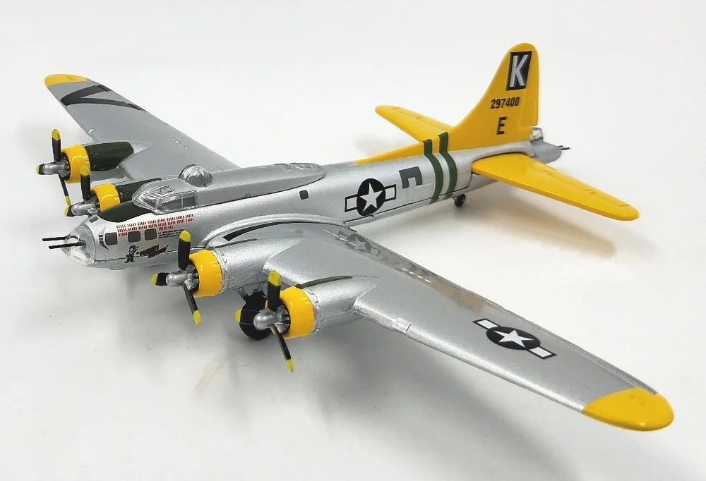 1:144 Соединенные Штаты имитационная модель B-17 бомбардировщик сплава статическая модель