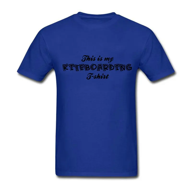 Crewneck рубашка Для мужчин s Популярные это мой Кайтбординг футболка Новое