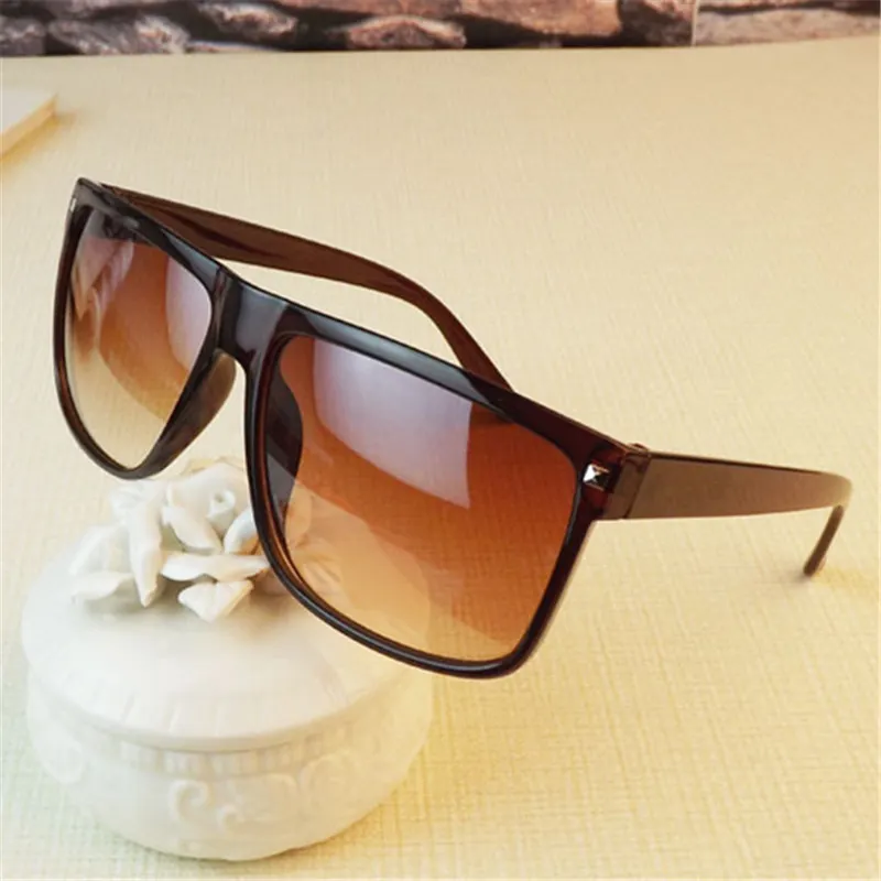 Солнцезащитные очки YOOSKE для мужчин и женщин, винтажные брендовые дизайнерские очки большого размера d в ретро-стиле, с защитой от ультрафиолета