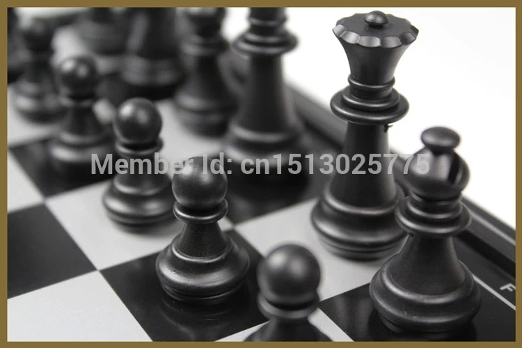 Набор Магнитных шахматных предметов в стиле Staunton коллекция Chessmen Портативная
