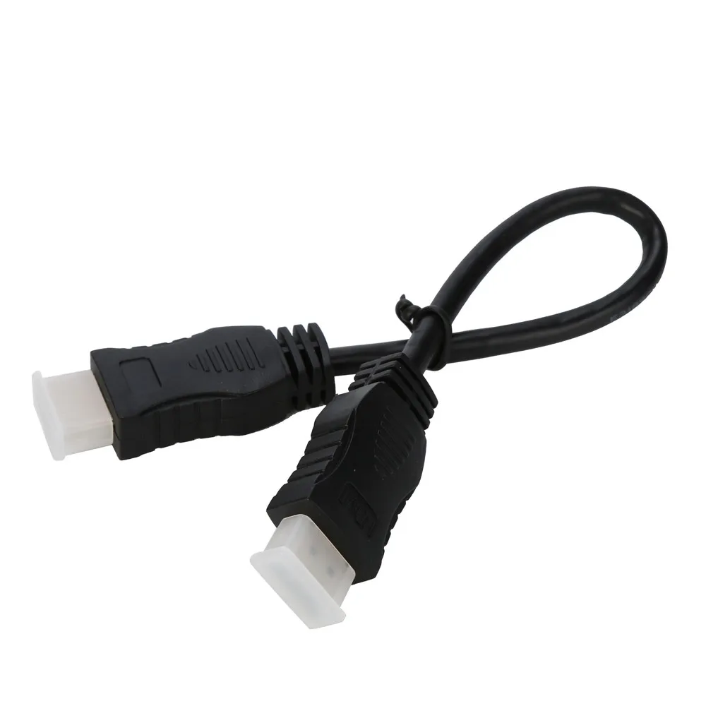 20 см HDMI 1,4 HDTV кабель позолоченный 28 AWG Cat 2/CL2/FT4 HDMI мужчин и мужчин HDMI кабель для цифровых камер MP3